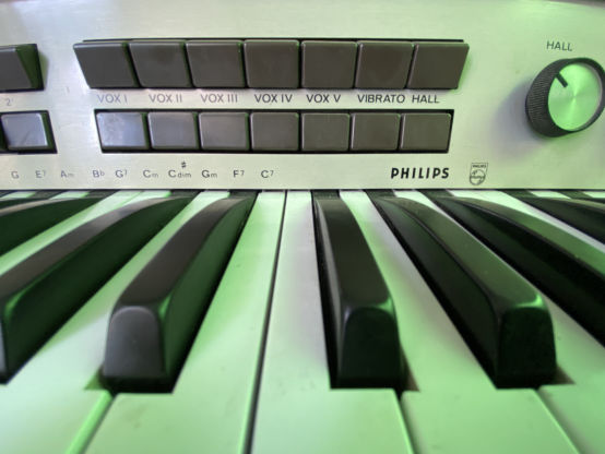 Tasten zur Klangeinstellung - Philicorda GM 751 vom Album ORGELMORGEL